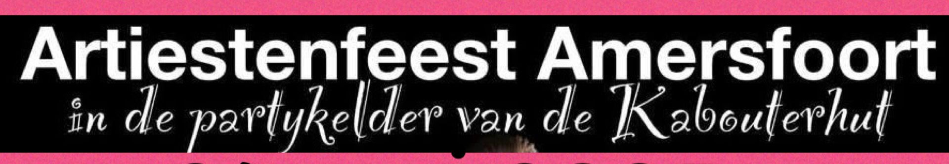 Artiestenfeest Amersfoort in de partykelder van De Kabouterhut